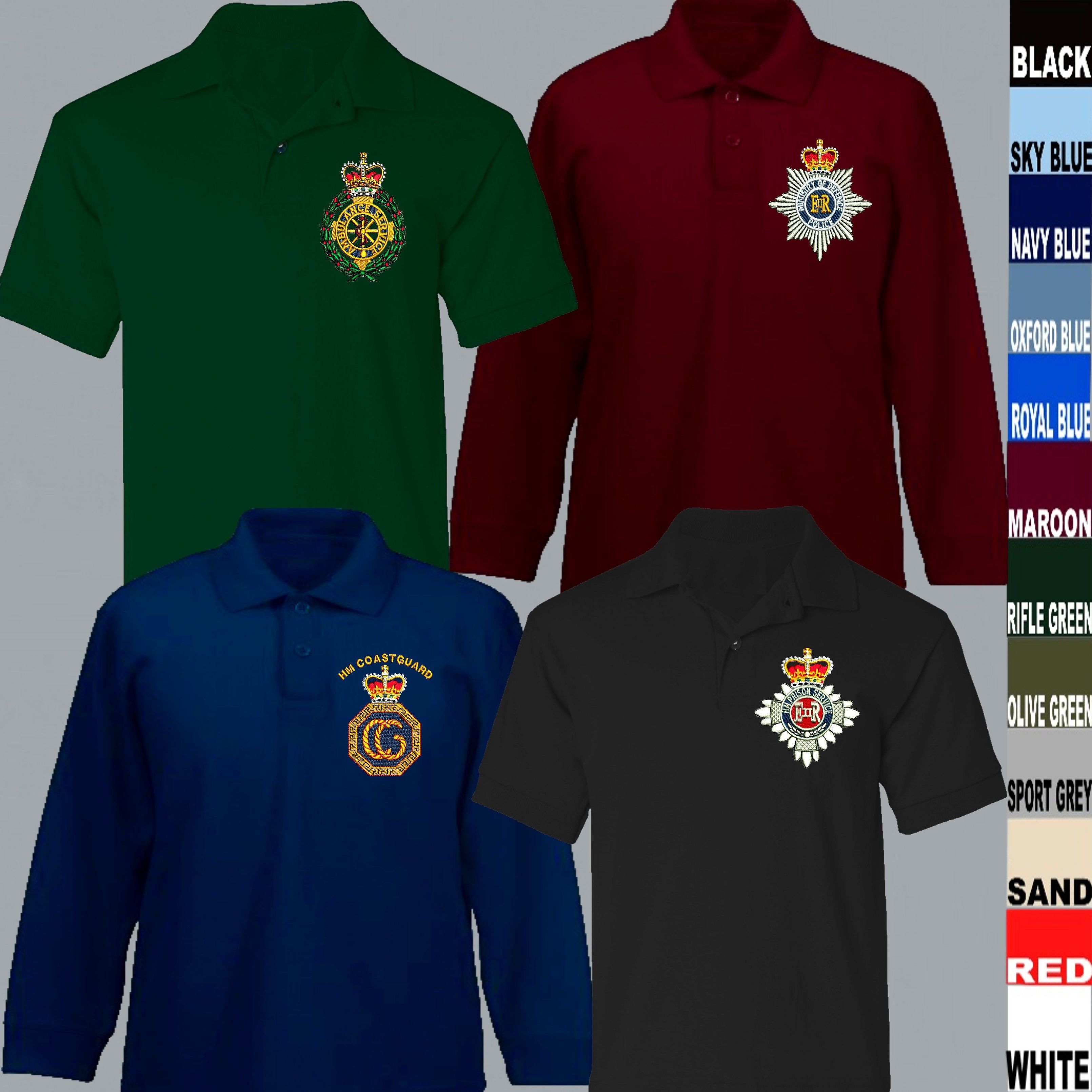 coast guard polo shirt