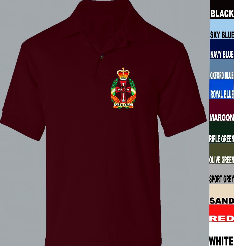 Queen Alexandra Royal Army Nursing Corps Performance Polo Queen Alexandra Royal Army Nursing Corps Performance Polo