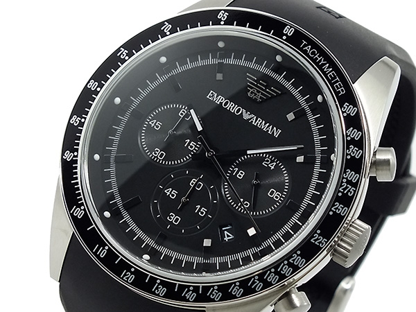 armani tachymeter watch