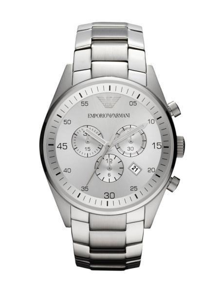 white armani watch