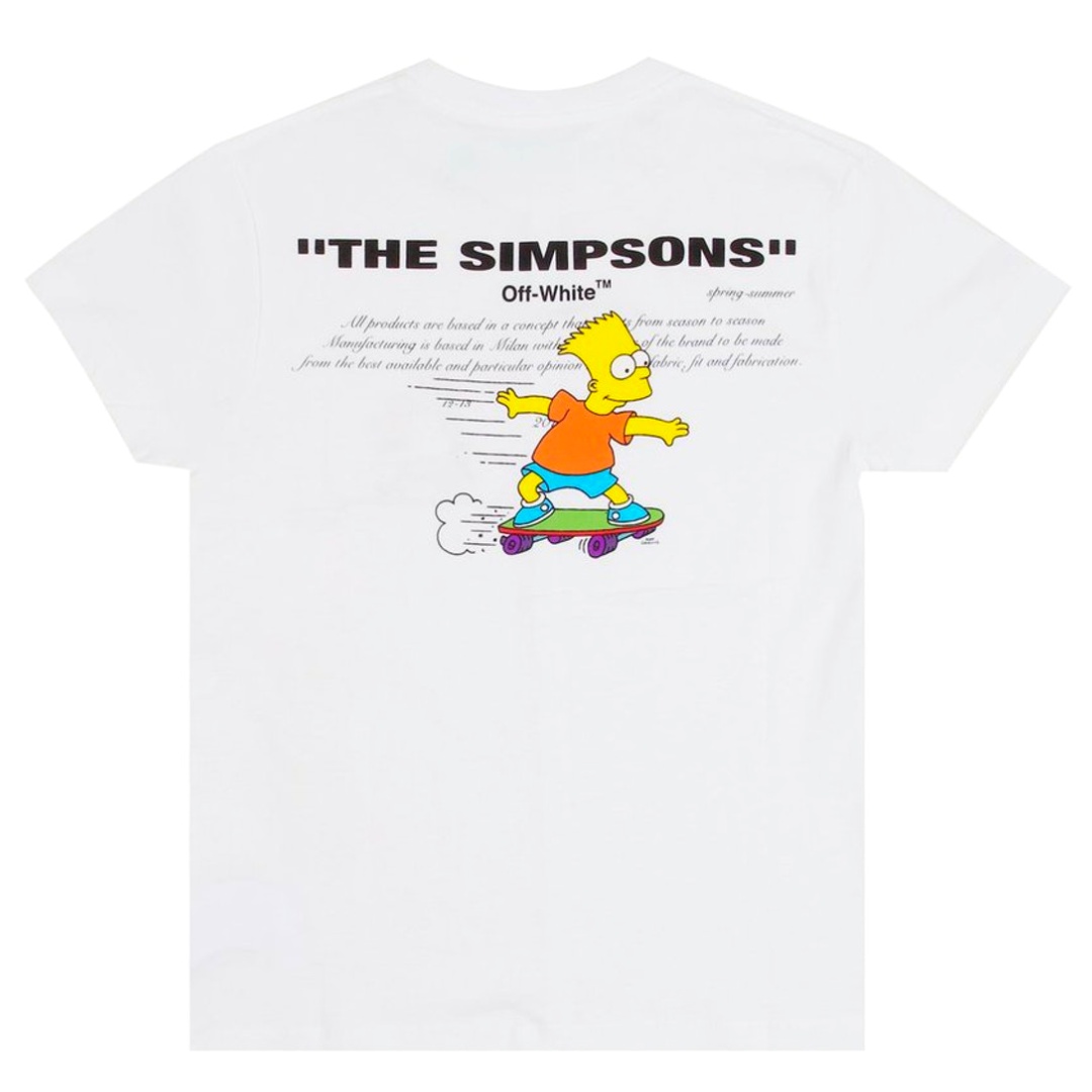 off white simpson tee