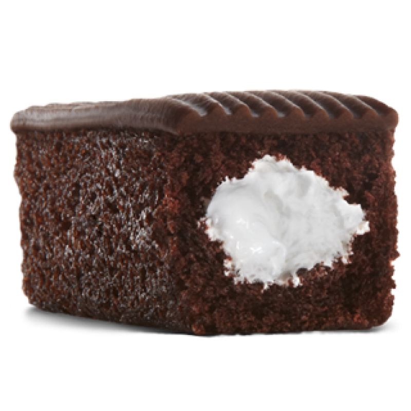Hostess Zingers Chocolate Devils Food Cakes 10 Cake Pack Box