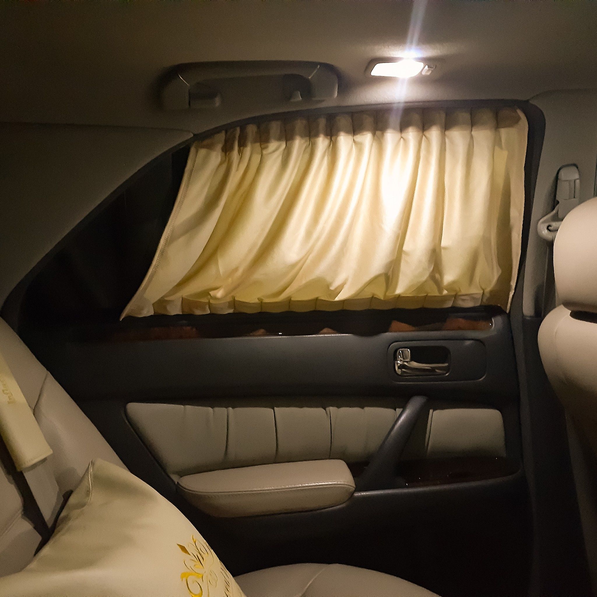Rear Windshield or Rear Side Car Curtains
