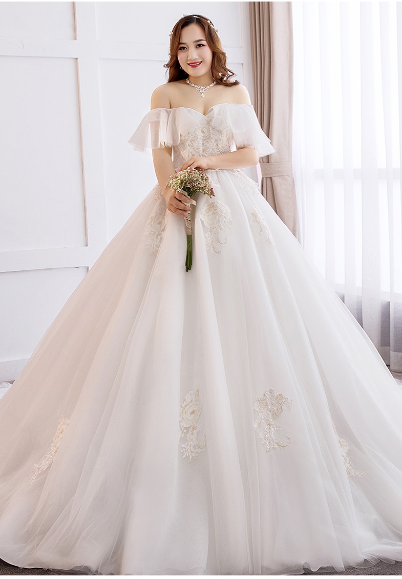 spring wedding dresses plus size