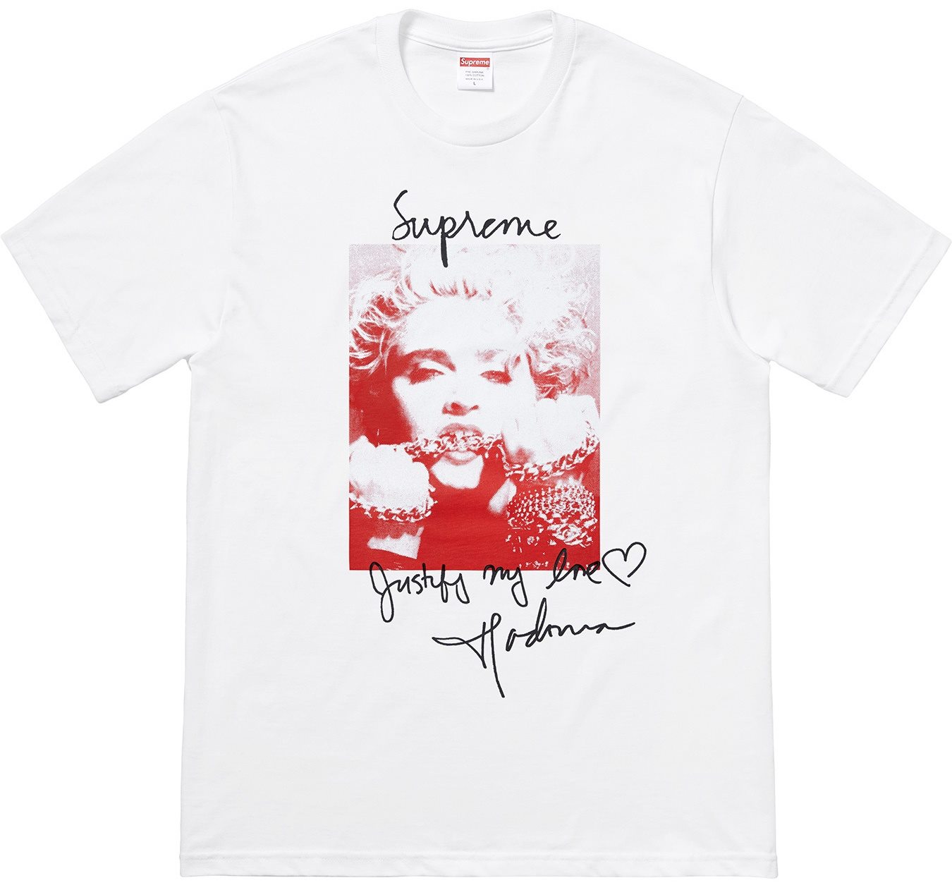 supreme madonna tee