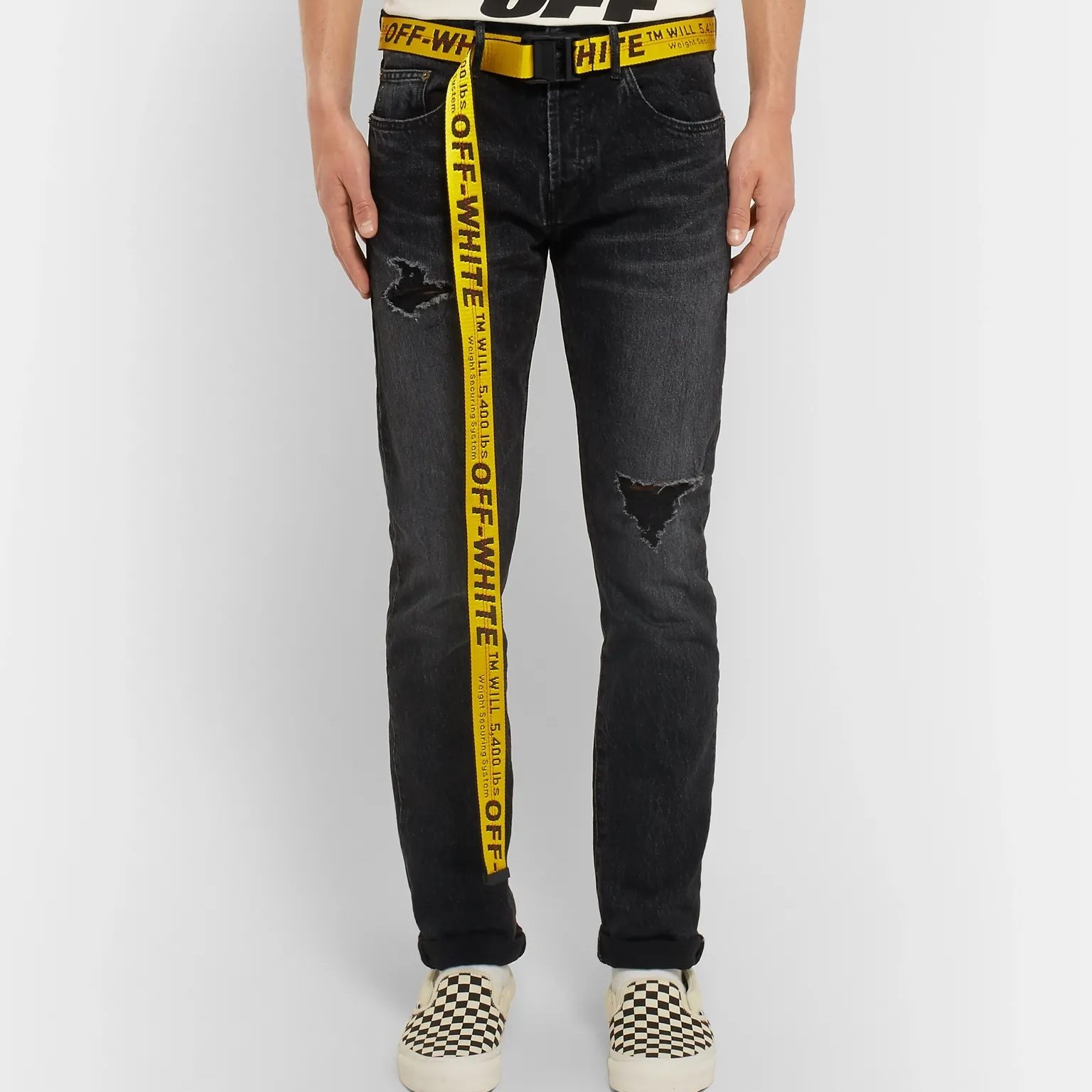 off white belt 200 cm