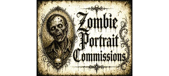 Zombie Portrait Commissions