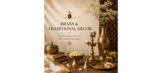 Brass & Traditional Décor