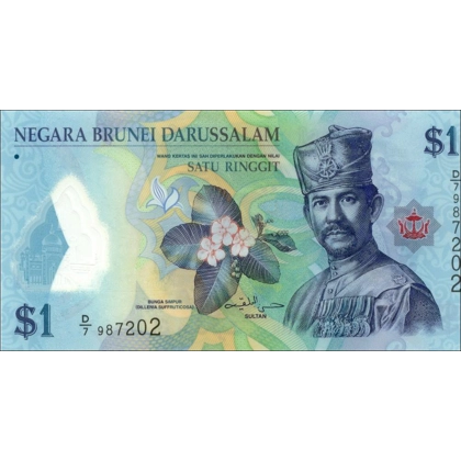 Brunei - 1 Dollar - 2011 - P35a