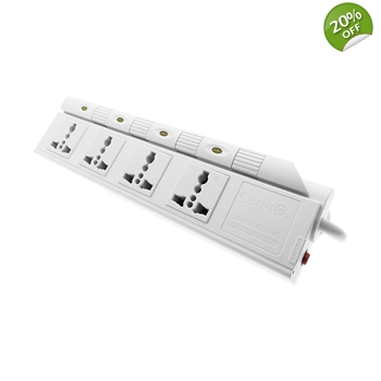 Extension Cord W Individual Switch 4 Gang